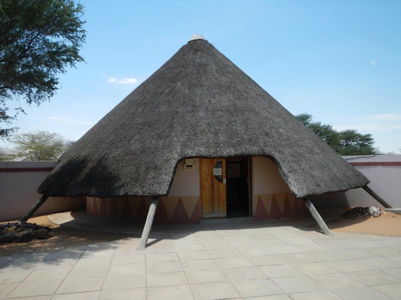 Mabuasehube Entrance Gate