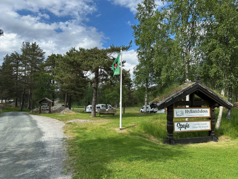 Hyllandsfoss Camping
